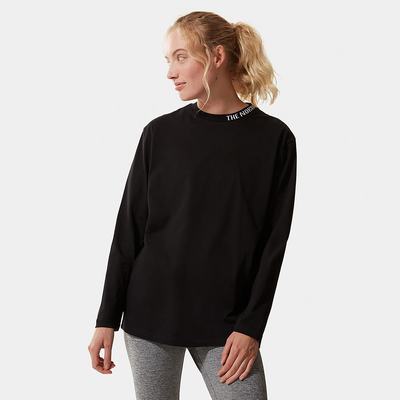 Tricko The North Face New Zumu Long-Sleeve Damske Čierne | BGT-592380