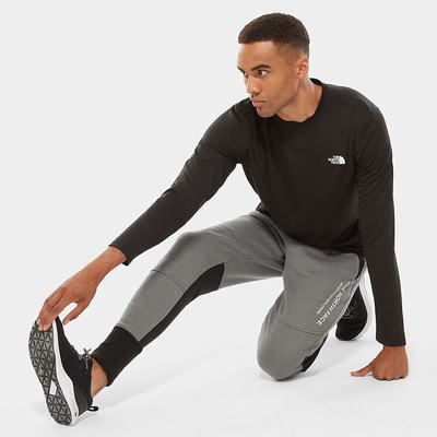 Tricko The North Face Reaxion Amp Long-Sleeve Panske Čierne | ZSH-458963