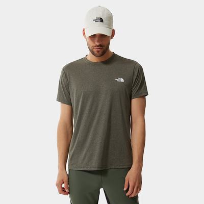 Tricko The North Face Reaxion Amp Panske Olivovo Zelená Zelene | UQT-497016