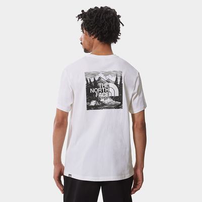 Tricko The North Face Redbox Celebration Panske Biele | NAP-917035