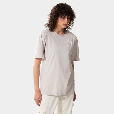 Tricko The North Face Relaxed Fine Damske Strieborne Siva Leopardie | YNR-749526