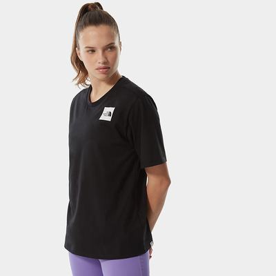 Tricko The North Face Relaxed Fine Damske Čierne | ZMY-295107