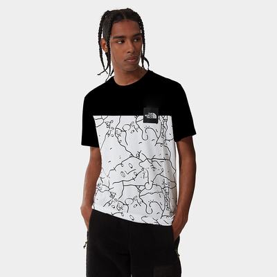 Tricko The North Face SEARCH & RESCUE Panske Biele | QMF-326415