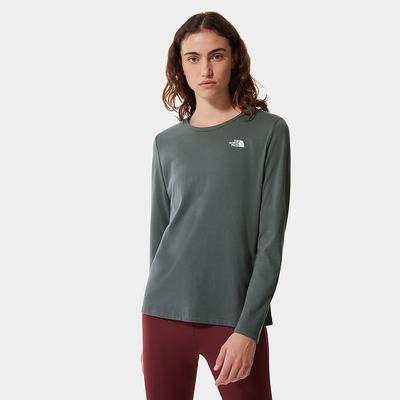 Tricko The North Face Seasonal Long-Sleeve Damske Zelene | FMS-526079