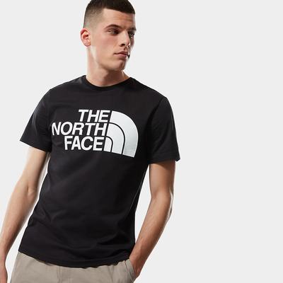 Tricko The North Face Standard Panske Čierne | VST-981265