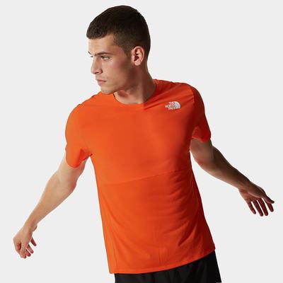 Tricko The North Face TRUE RUN Panske Oranžové | BMT-850672