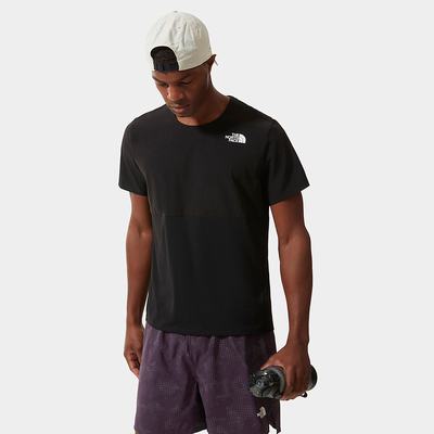 Tricko The North Face TRUE RUN Panske Čierne | UVO-954076
