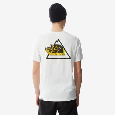 Tricko The North Face Threeyama Panske Biele | AUI-046925