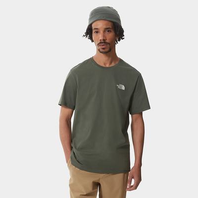 Tricko The North Face Tissaack Panske Olivovo Zelená Zelene | TVN-971406
