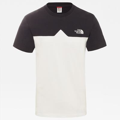 Tricko The North Face West Peak Panske Biele Čierne | GWS-703261