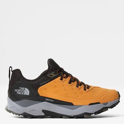 Turisticke Topanky The North Face VECTIV™ FUTURELIGHT™ Exploris Kozene Panske Žlté Čierne | NKC-872350