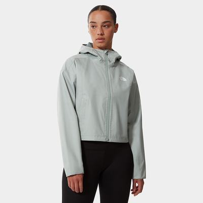 Vetrovka The North Face Cropped Quest Damske Zelene | RSN-679521