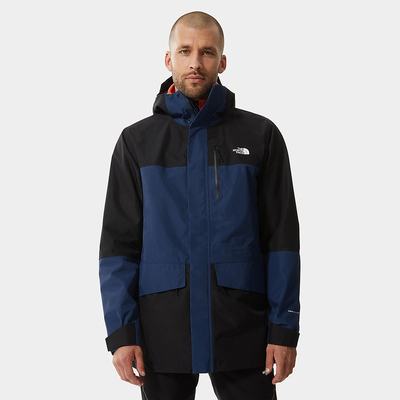 Vetrovka The North Face DRYZZLE ALL-WEATHER FUTURELIGHT™ Panske Modre Čierne | MXI-985476