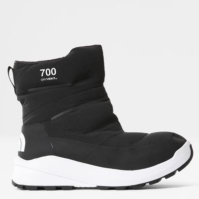 Zimne Topanky The North Face Nuptse Boots II Panske Čierne Biele | TGD-847016