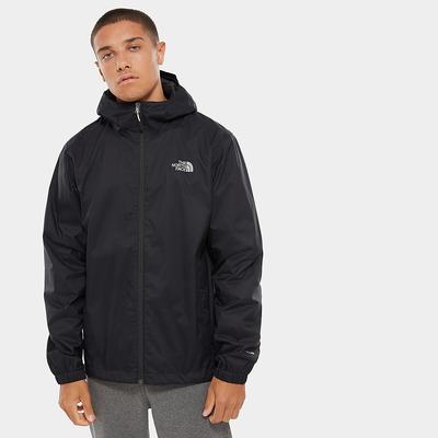Ľahké Bundy The North Face Quest S Kapucňou Panske Čierne | CKQ-284017