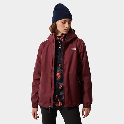 Ľahké Bundy The North Face Quest S Kapucňou Damske Červené | IEZ-413756