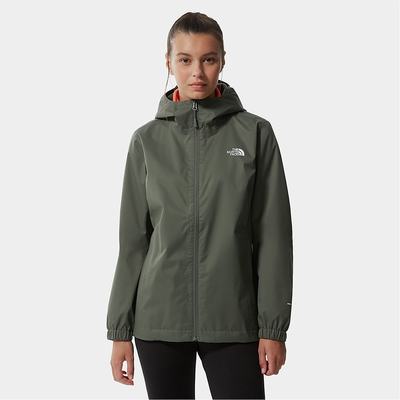 Ľahké Bundy The North Face Quest S Kapucňou Damske Čierne | PVN-168395